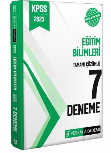 2023 KPSS Eğitim Bilimleri Tamamı Çözümlü 7 Deneme | Kitap Ambarı