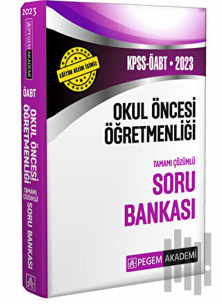 2023 KPSS ÖABT Okul Öncesi Öğretmenliği Soru Bankası | Kitap Ambarı
