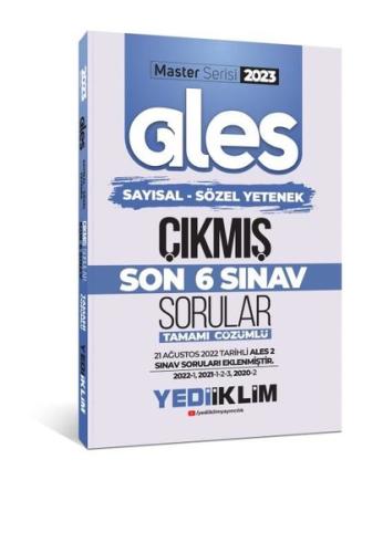 2023 Master Serisi Ales Sayısal - Sözel Yetenek Son 6 Sınav Tamamı Çöz