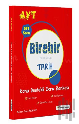YKS AYT Birebir Etkisi Kesin Tarih Konu Destekli Soru Bankası