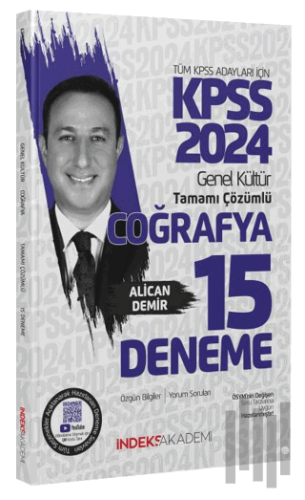 2024 KPSS Coğrafya 15 Deneme Çözümlü