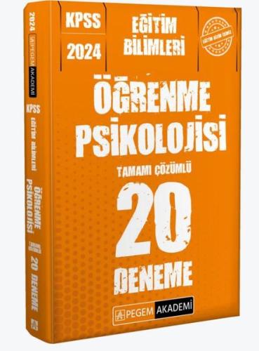 2024 KPSS Eğitim Bilimleri Öğrenme Psikolojisi 20 Deneme | Kitap Ambar