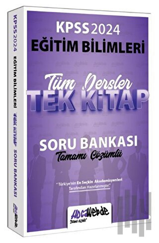 2024 KPSS Eğitim Bilimleri Tüm Dersler Tamamı Çözümlü Tek Kitap Soru B