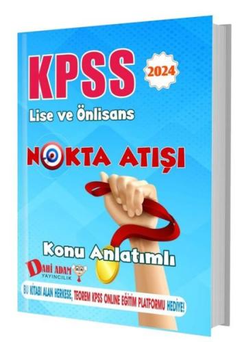 2024 KPSS Lise ve Ön Lisans Nokta Atışı Konu Anlatımlı | Kitap Ambarı