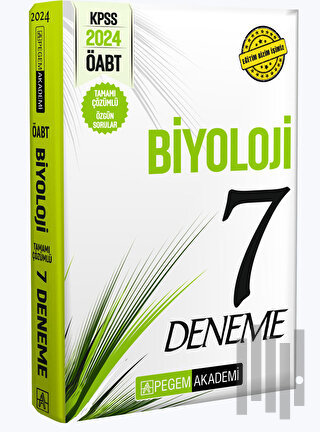 2024 KPSS ÖABT Biyoloji Öğretmenliği Tamamı Çözümlü 7 Deneme | Kitap A