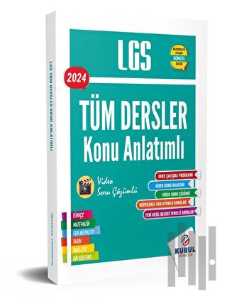 2024 LGS Tüm Dersler Tek Kitap Konu Anlatımlı | Kitap Ambarı