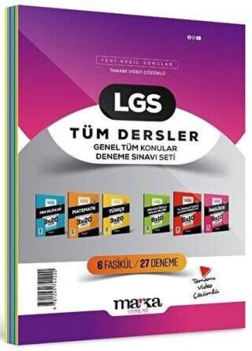 2025 LGS Genel Konular Tüm Dersler Deneme Sınavı Seti 6 Fasikül 27 Deneme