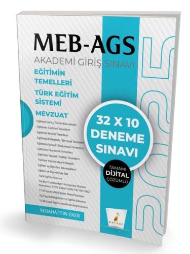 2025 MEB-AGS Akademi Giriş Sınavı - 32x10 Deneme Sınavı - Tamamı Dijital Çözümlü