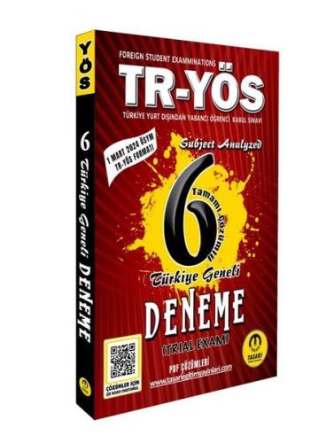 2025 TR YÖS 6 Son Format 6 Genel Deneme | Kitap Ambarı