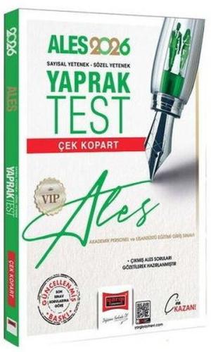 2026 ALES VIP Sayısal - Sözel Yetenek Çek Kopart Yaprak Test