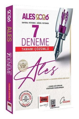 2026 ALES VIP Sayısal - Sözel Yetenek Tamamı Çözümlü 7 Deneme