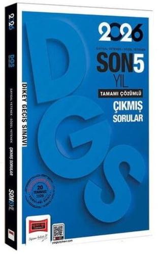 2026 DGS Sayısal - Sözel Yetenek Son 5 Yıl Çıkmış Sorular