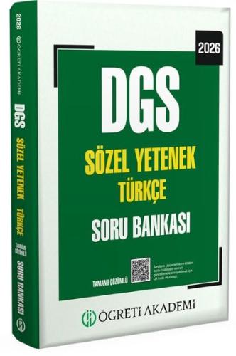 2026 DGS Sözel Yetenek Türkçe Tamamı Çözümlü Soru Bankası | Kitap Amba