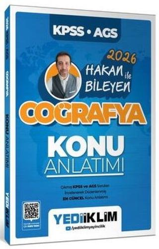 2026 KPSS AGS Coğrafya Konu Anlatımı - Hakan Bileyen | Kitap Ambarı