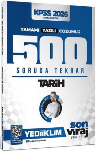 2026 KPSS AGS Son Viraj Serisi Tarih Tamamı Yazılı Çözümlü 500 Soruda 