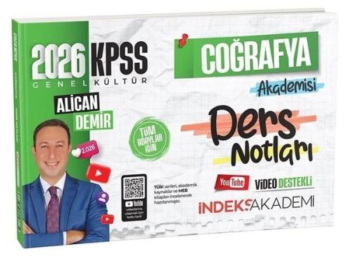 2026 KPSS Coğrafya Akademisi Video Ders Notları | Kitap Ambarı