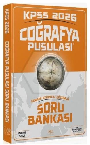 2026 KPSS Coğrafya Pusulası Soru Bankası Çözümlü