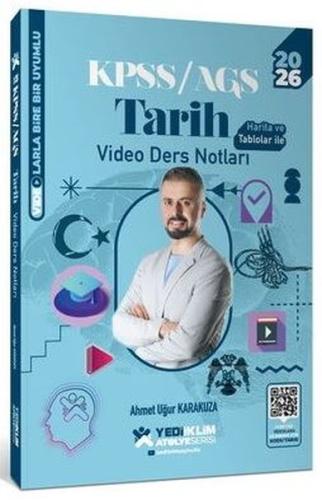 2026 KPSS Genel Kültür Atölye Tarih Video Ders Notları