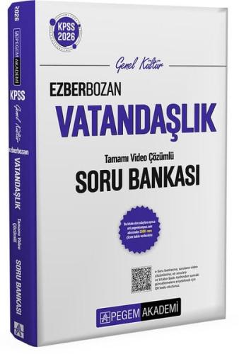 2026 KPSS Genel Yetenek Genel Kültür Ezberbozan Vatandaşlık Tamamı Video Çözümlü Soru Bankası