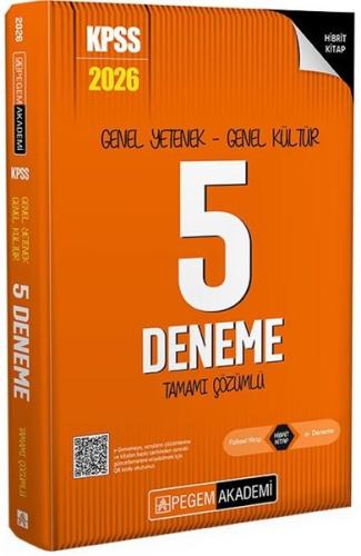 2026 KPSS Genel Yetenek Genel Kültür Tamamı Çözümlü 5 Deneme