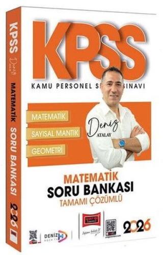 2026 KPSS Genel Yetenek Tamamı Çözümlü Matematik Soru Bankası | Kitap 