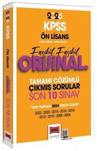 2026 KPSS Ön Lisans GK - GY Fasikül Fasikül Orijinal Tamamı Çözümlü Çıkmış Son 10 Sınav