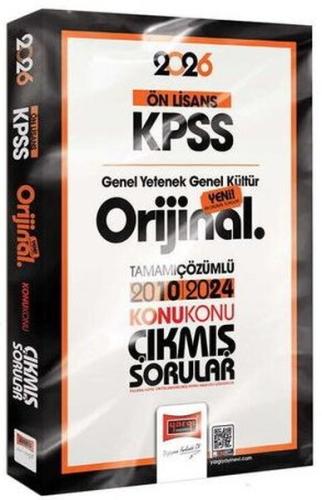 2026 KPSS Ön Lisans GK - GY Orijinal 2010 - 2024 Konu Konu Çıkmış Soru