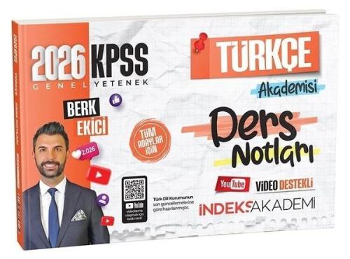 2026 KPSS Türkçe Akademisi Video Ders Notları