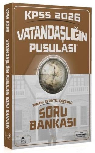 2026 KPSS Vatandaşlık Vatandaşlığın Pusulası Soru Bankası Çözümlü