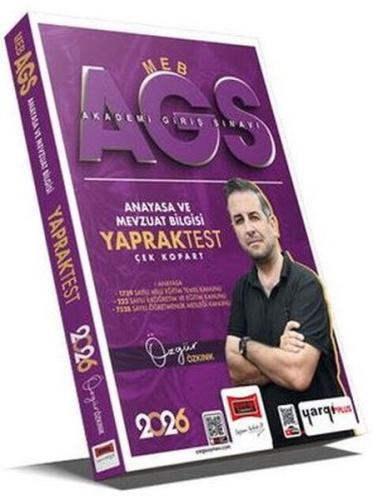 2026 MEB - AGS Anayasa ve Mevzuat Bilgisi Çek Kopart Yaprak Test | Kit