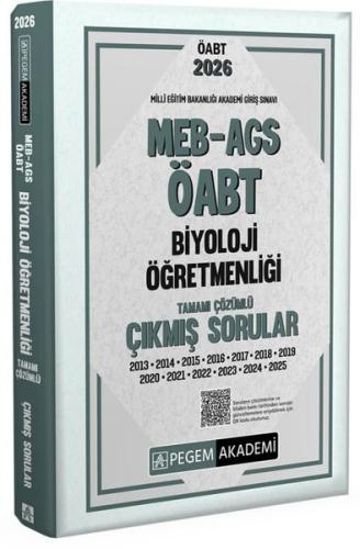 2026 MEB AGS ÖABT Biyoloji Öğretmenliği Tamamı Çözümlü Çıkmış Sorular