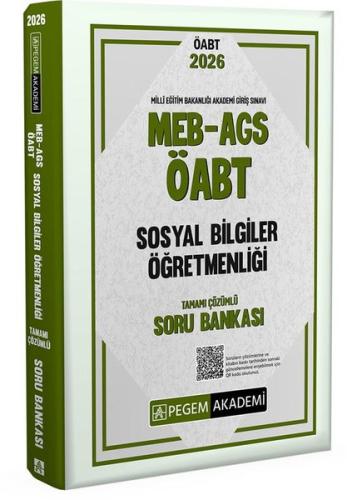 2026 MEB AGS ÖABT Sosyal Bilgiler Öğretmenliği Tamamı Çözümlü Soru Bankası