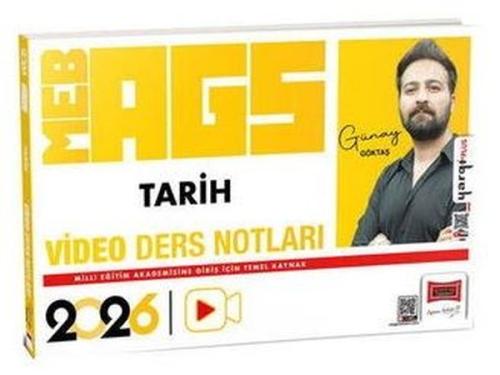 2026 MEB - AGS Öğretmen Adayları İçin Tarih Video Ders Notları