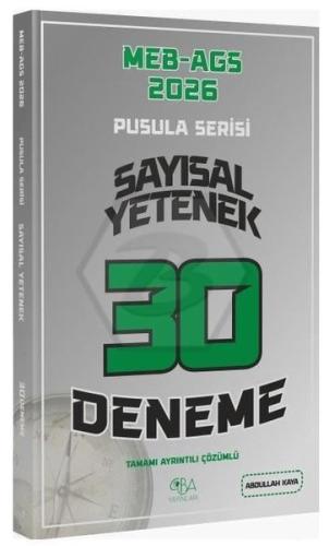 2026 MEB - AGS Sayısal Yetenek 30 Deneme Çözümlü Pusula Serisi