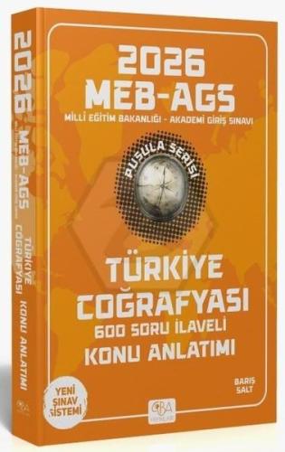2026 MEB - AGS Türkiye Coğrafyası Konu Anlatımı Pusula Serisi | Kitap 
