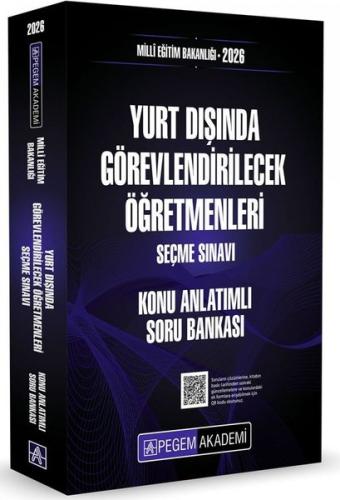 2026 MEB Yurt Dışında Görevlendirilecek Öğretmenleri Seçme Sınavı Konu Anlatımlı Soru Bankası