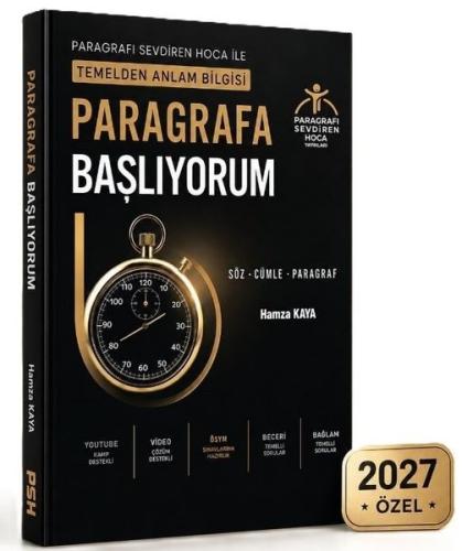 2027 Paragrafa Başlıyorum - Temelden Anlam Bilgisi