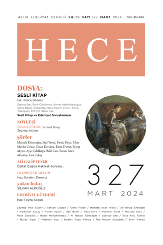 Hece Dergisi - Sayı: 327 Mart 2024 | Kitap Ambarı