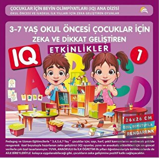 3-7 Yaş Okul Öncesi Çocuklar İçin Zeka ve Dikkat Geliştiren Etkinlikle