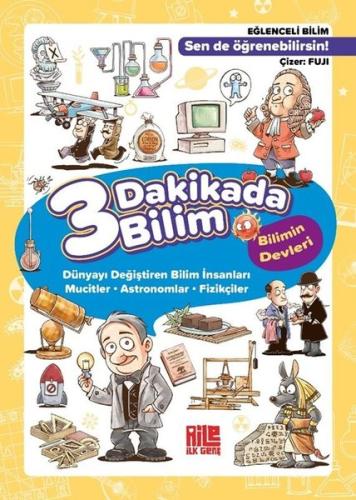 3 Dakikada Bilim 1-Bilimin Devleri | Kitap Ambarı