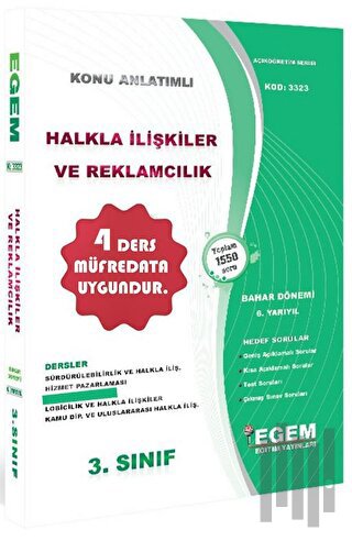 3. Sınıf 6. Yarıyıl Konu Anlatımlı Halkla İlişkiler ve Reklamcılık - K