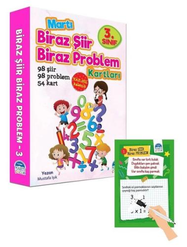 3.Sınıf Biraz Şiir Biraz Problem Kartları | Kitap Ambarı