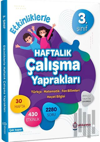 3. Sınıf Etkinliklerle Haftalık Çalışma Yaprakları