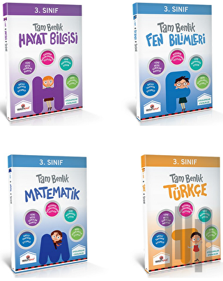 3. Sınıf Tüm Dersler 4 Kitap