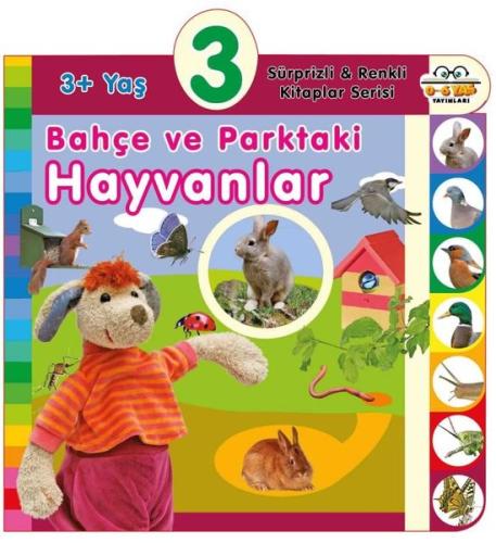 3+ Yaş Bahçe ve Parktaki Hayvanlar (Ciltli) | Kitap Ambarı