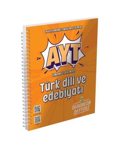3033 AYT Türk Dili ve Edebiyatı  Öğrencim Defteri