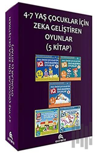 4-7 Yaş Çocuklar İçin Zeka Geliştiren Oyunlar (5 Kitap) | Kitap Ambarı