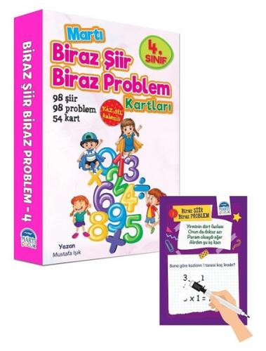 4.Sınıf Biraz Şiir Biraz Problem Kartları | Kitap Ambarı