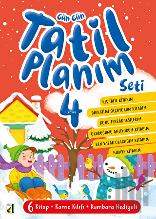 4. Sınıf Gün Gün Tatil Planım Seti | Kitap Ambarı