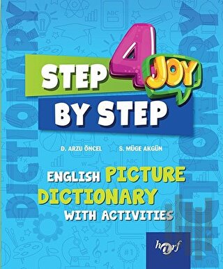 4. Sınıf Step By Step Joy English Picture Dictionary 2019 | Kitap Amba